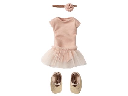 Maileg - Oblečení pro králičí baletku - Rose - Vel. 2