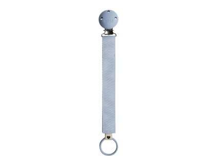 BIBS klip na cumlik Ribbon Dusty blue 9409314 5713795257911