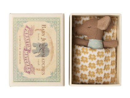 Maileg - Myší miminko v pyžámku - kluk - 2025