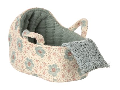 Maileg - Přenosný košík pro myšky - Blue