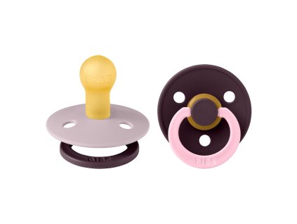 BIBS Studio Colour cumliky z prirodneho kaucuku velkost 1 Fusion DuskyLilacPlumMix 11028105 5713795272471 II