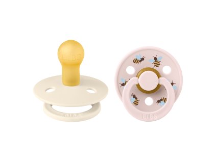 BIBS Studio Colour cumliky z prirodneho kaucuku velkost 1 Bumblebee IvoryMix 11024103 5713795270606 II