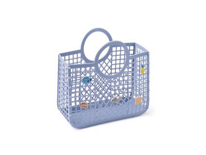 Samantha Basket With Charms LW19904 2601 Dusty lavender 1