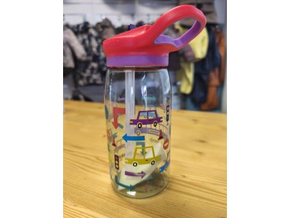 Plastová láhev s pítkem Glow Kids Cars 580 ml - 2. jakost