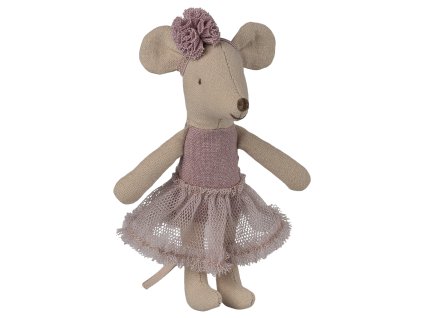 Maileg - Myška baletka - Malá sestra - Heather