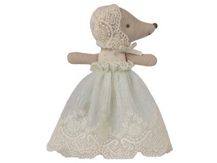 Maileg - Myší miminko v šatech - Mint