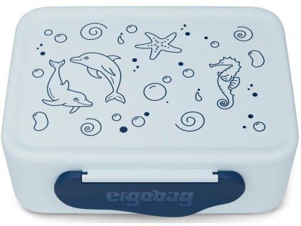 Ergobag - Svačinový box Ergobag Plastic Lunchbox - Dolphin