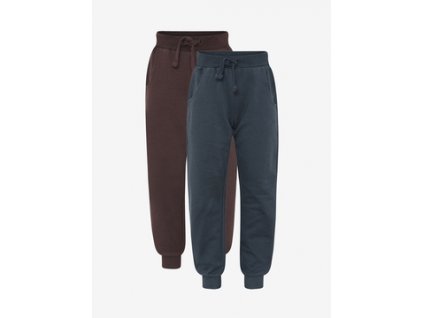 Minymo - Tepláky 2ks s certifikátem GOTS - Collegiate Blue