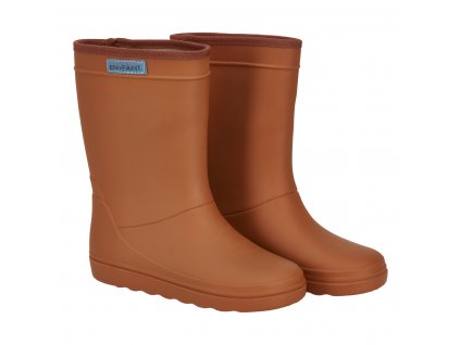 EnFant - Nezateplené holínky - Leather Brown