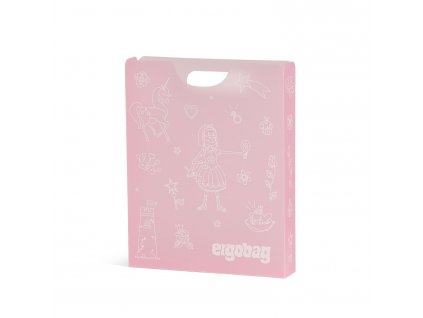 Ergobag - Plastové desky - Princess pink