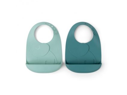 Peekaboo set 2ks bryndáčků Elphee - modré