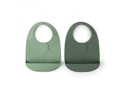 Peekaboo set 2ks bryndáčků Elphee - zelené