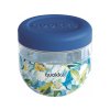 Plastová nádoba na jídlo Bubble Blue Peonies 770 ml