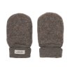 HUTTELiHUT - Rukavičky z merino vlny - Hnědé
