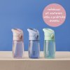 Láhev na pití s brčkem Junior 380 ml - Blush Crush