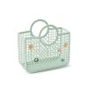Samantha Basket With Charms LW19904 2344 LIght Peppermint 1