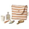 Maileg - Set na čištění zubů pro myšky - Coral stripe
