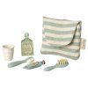 Maileg - Set na čištění zubů pro myšky - Blue stripe