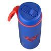 Nerezová termolahev s brčkem 690 ml (Varianta Superman | b.box)