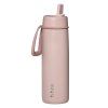 Nerezová termolahev s brčkem 690 ml (Varianta blush crush)