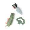 Tiny aktivní hračky Croco set 3ks - zelené
