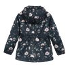 Minymo - Softshellová bunda - Půlnoční květy, vel.86,116