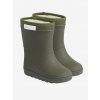 EnFant - Zateplené dětské holínky - Dusty Olive -vel.19,20