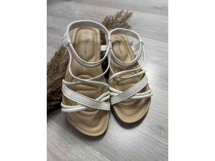 SANDÁLKY MARBELLA WHITE