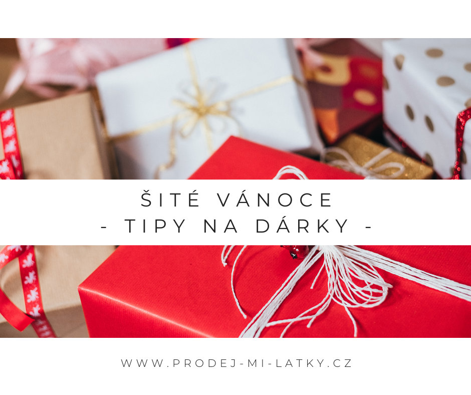 Šité Vánoce - tipy na dárky