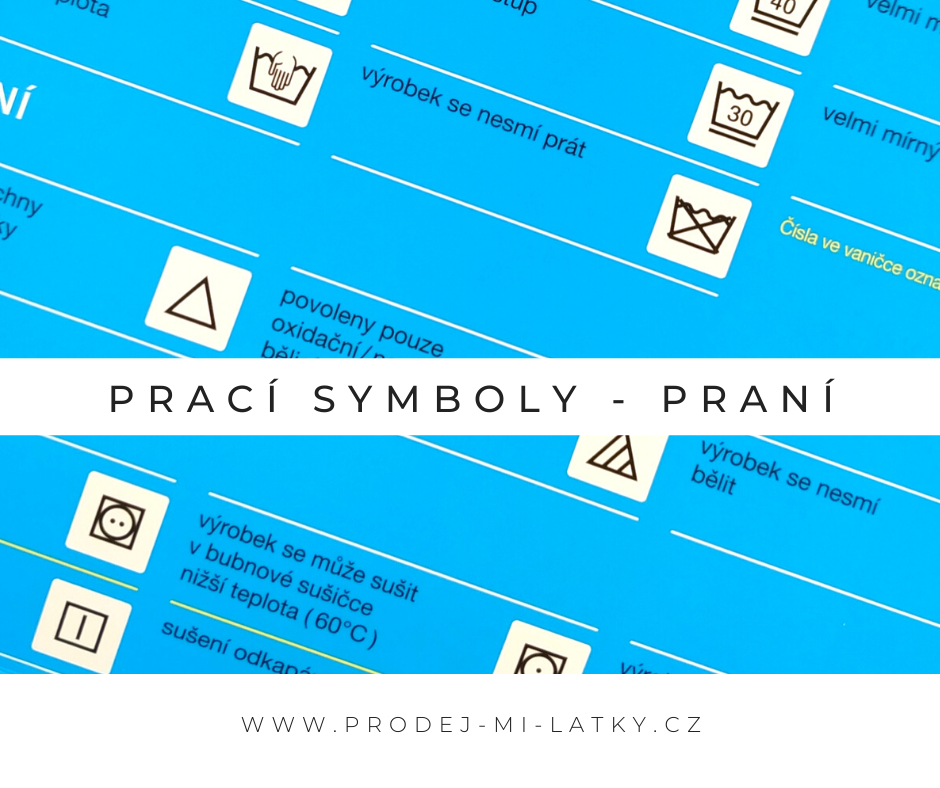 Prací symboly - Praní