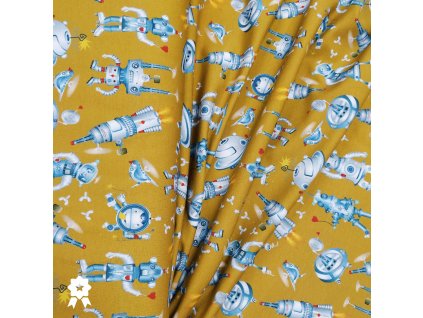 1717 Teplákovina Roboti, okrová