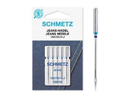 2303 Jehly Schmetz strojové 705 H DENIM 100