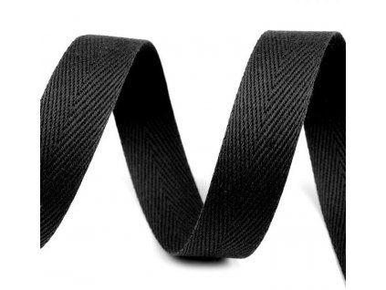 2554 Keprovka tkaloun 14mm Černá