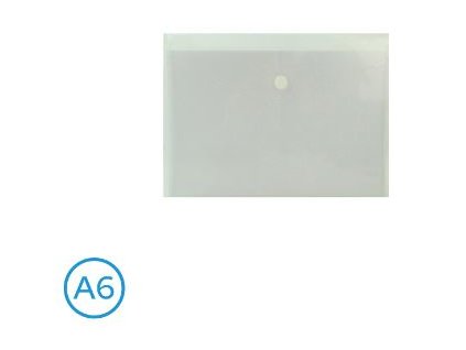 Obal spisový druk A6 - transparentní