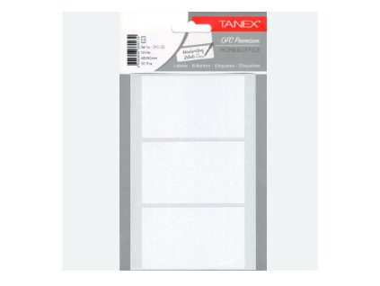 TANEX - Samolepísí štítky 48x80mm