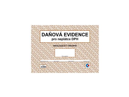 Danová evidence, pro neplátce DPH - ET 328