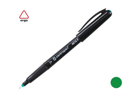 Centropen 4616F - CD/DVD/BL LINER - zelená
