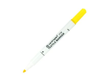 Centropen - textile marker 2739 - žlutá