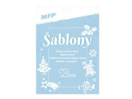 Šablony na sníh ve spreji 10motivů