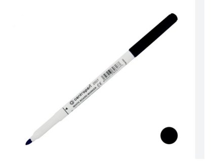 Černý whiteboard marker Centropen 2507 s ergonomickým úchopem, stíratelný za sucha z www.majjam.cz