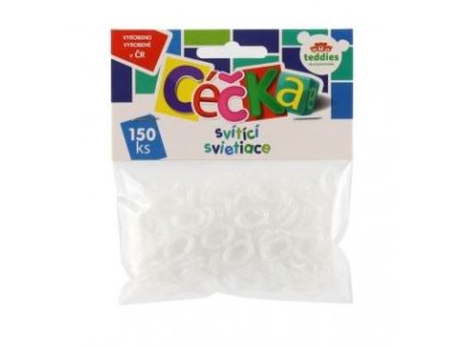 Céčka barevná 150 ks - Svítící