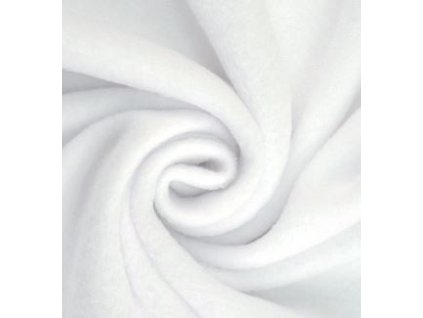 Fleece UNI 240g - Bílá