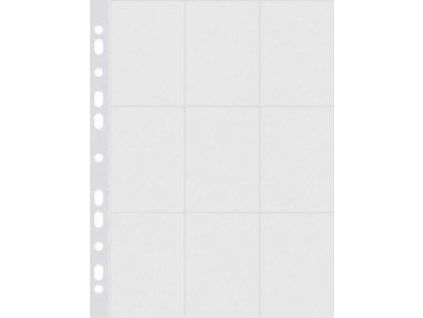 Průhledný obal A4 PP SPORT karty - 9 okének - 1ks