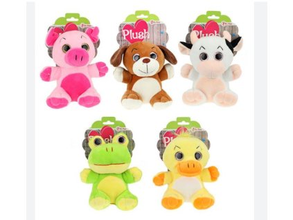 Zvířátko plyš 18cm - MIX