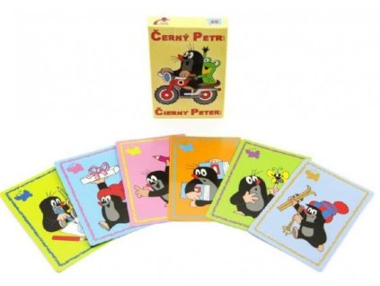 Černý Petr Krtek společenská hra