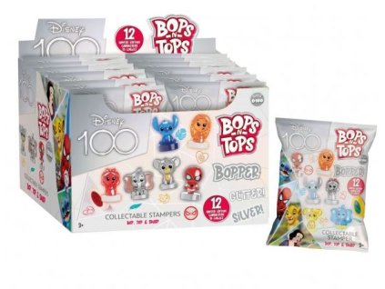 Razítka Disney Bops/Tops v mix druhů v sáčku