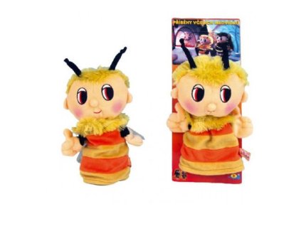 Maňásek Čmelda plyš 24cm Příběhy Včelích Medvídků