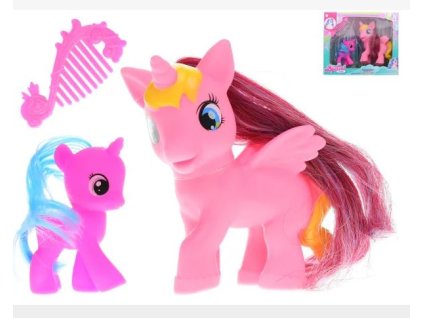 Jednorožec s mládětem a hřebínkem