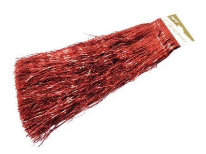 Lameta vánoční červená metal