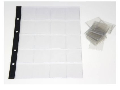 Náhradní list 1x20 na mince